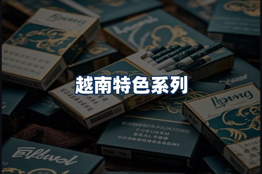 越南香烟展示